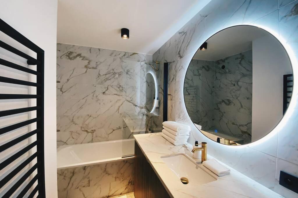奥斯滕德Wonderful Architect Designed Flat With Sea View公寓 外观 照片